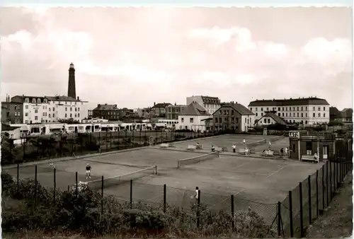 Borkum - Tennisplatz -492616