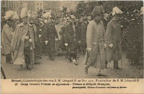 Bruxelles - Funerailles de S. M. Leopold II -97432