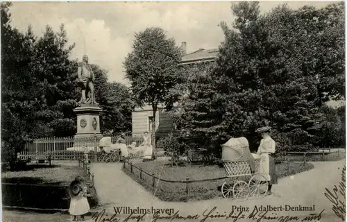 Wilhelmshaven - Prinz Adalbert Denkmal -492274