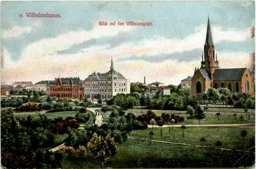 Wilhelmshaven - Blick auf den Wilhelmsplatz -491852