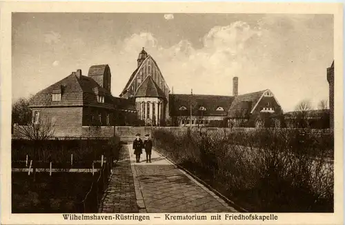 Wilhelmshaven - Krematorium mit Friedhofskapelle -491952