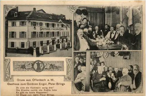 Offenbach am Main - Gasthaus zum Goldenen Engel -492710