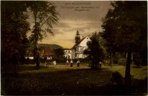 Bad Niederbronn - Tennisplatz am Herrenberg -492586