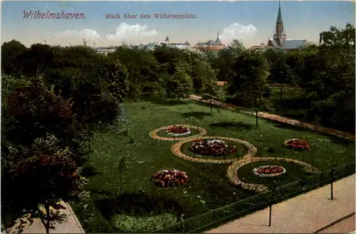 Wilhelmshaven - Blick über dem Wilhelmsplatz -492072