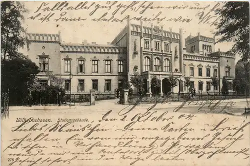 Wilhelmshaven - Stationsgebäude -492258