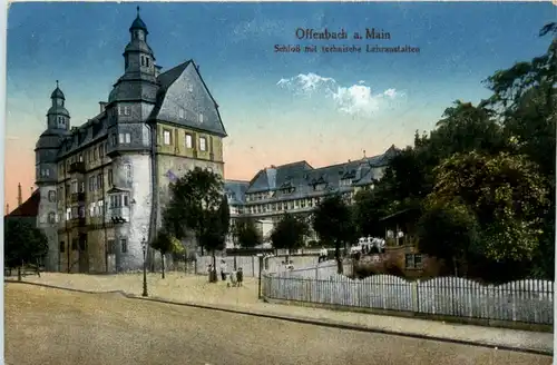 Offenbach am Main - Schloss mit technischen Lehranstalten -492850