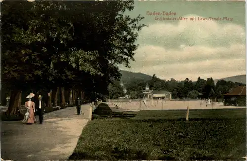 Baden-Baden - Lawn Tennis Platz -492666