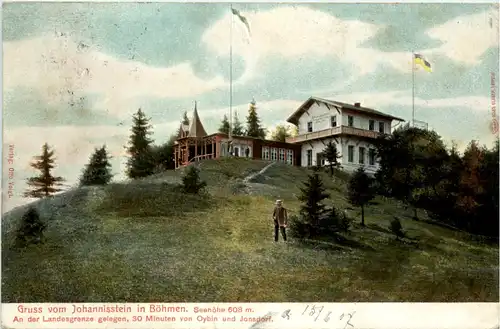 Gruss vom Johannisstein in Böhmen -493800