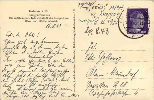 Gablonz - Rüdiger Brunnen -493840