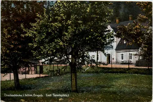 Dreckschenke im böhmischen Erzgebirge - Tennisplatz -492614