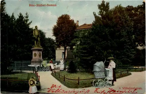 Wilhelmshaven - Prinz Adalbert Denkmal -492272