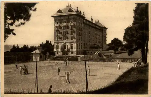 Font-Romeu - Le Grand Hotel et les Courts de Tennis -492372