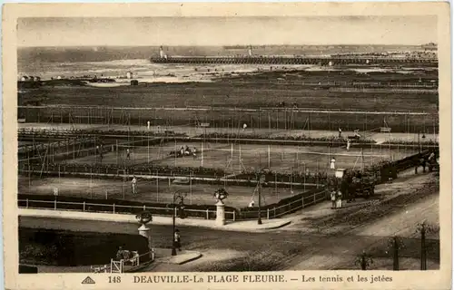 Deauville - Plage Fleurie - Le Tennis -492432