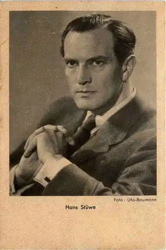 Hans Stüwe - Schauspieler -491548