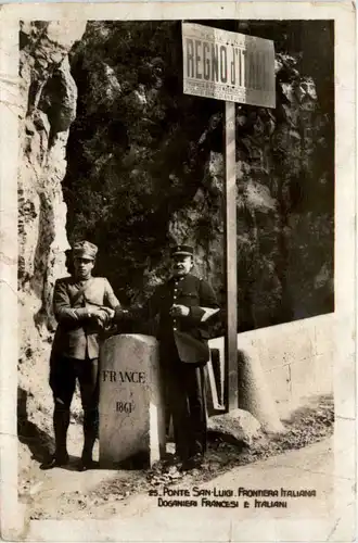 Ponte San Luigi - Frontiera Italiana -469424