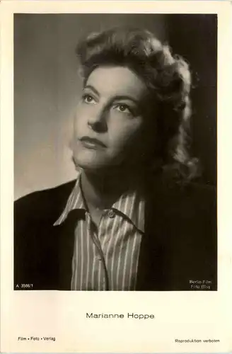 Marianne Hoppe - Schauspieler -491588
