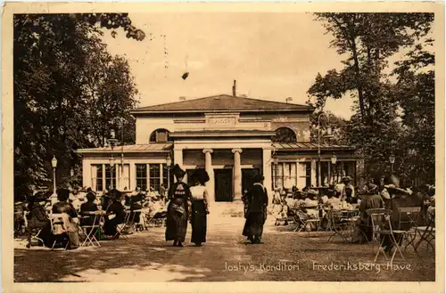 Frederiksberg Have - Jostys Konditori -469484