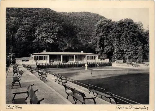 Bad Ems - Tennis-Turnierplatz -492652