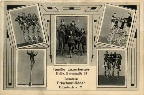 Offenbach - Einrad Familie Enzesberger -493776