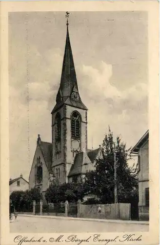 Offenbach - Bürgel - Evangelische Kirche -493354