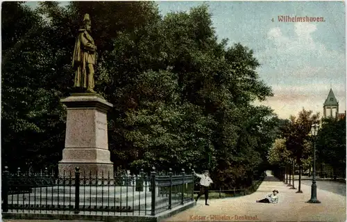 Wilhelmshaven - Kaiser-Wilhelm-Denkmal -491988