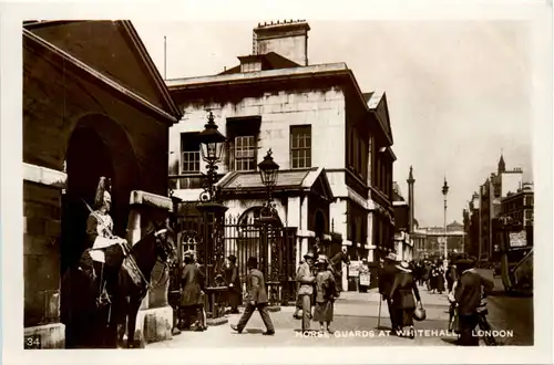London - Hourse Guards at Whitehall -469764
