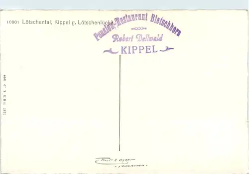 Lötschental, Kippel g. Lötschenlücke -391860