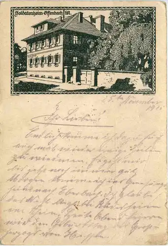 Offenbach am Main - Soldatenheim -493132