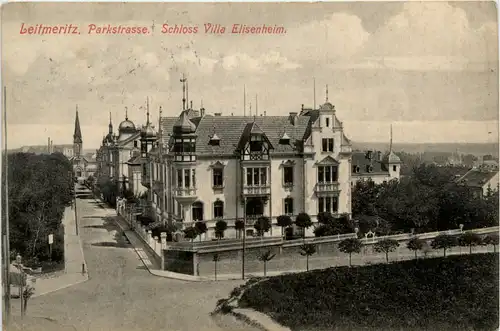 Leitmeritz - Parkstrasse - Schloss Villa Elisenheim -494156