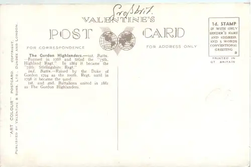 The Gordon Highlanders -470004