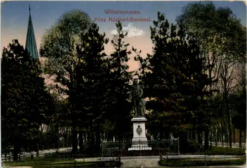 Wilhelmshaven - Prinz Adalbert Denkmal -492268