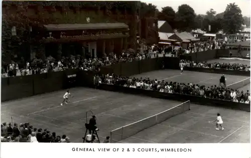Wimbledon - Courts 2 & 3 - Tennis -492348