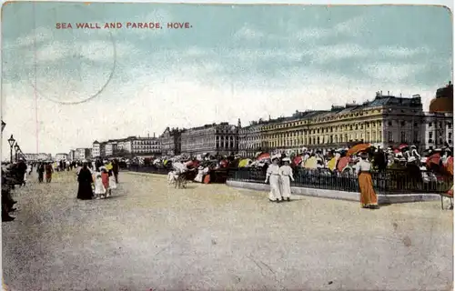 Hove - Sea Wall and Parade -470084