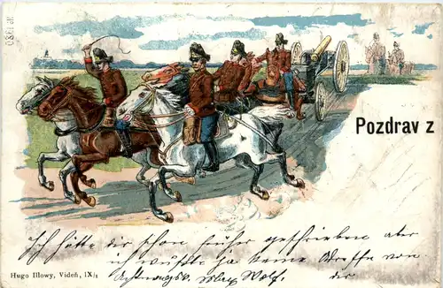 Soldaten auf Pferden - Pozdrav -493914