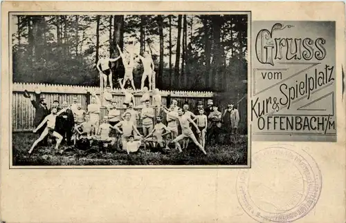 Offenbach - Gruss vom Kur % Spielplatz -493778