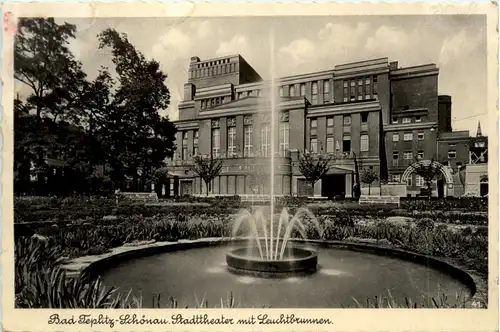 Bad Teplitz-Schönau - Stadttheater -494026