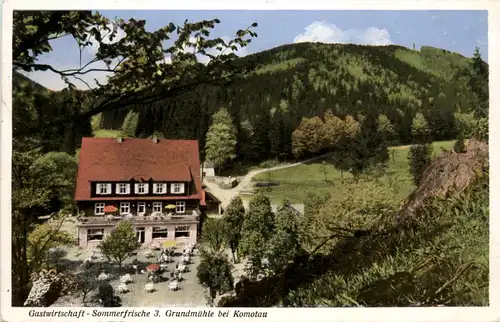 Grundmühle bei Komotau -494250