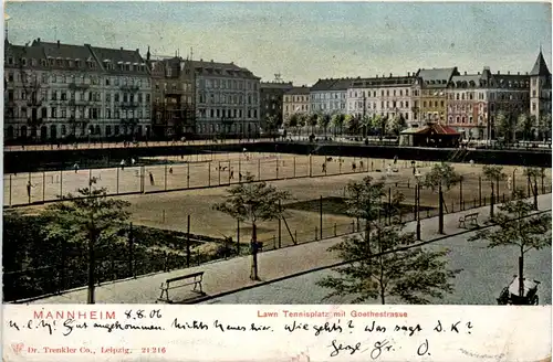 Mannheim - Lawn Tennisplatz -492648