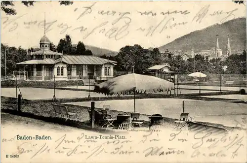 Baden-Baden - Lawn Tennis Platz -492668