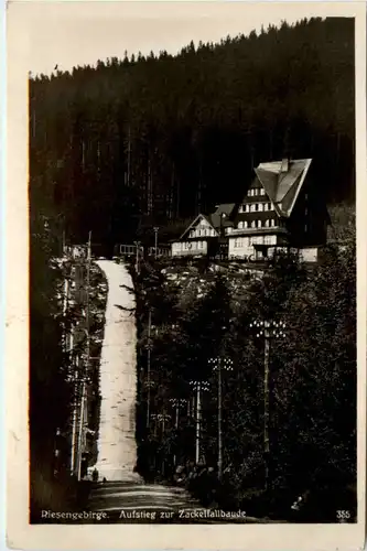 Riesengebirge - Aufstieg zur Zackelfalbaude -493832