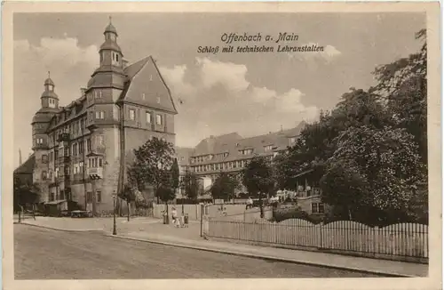 Offenbach am Main - Schloss mit technischen Lehranstalten -492848