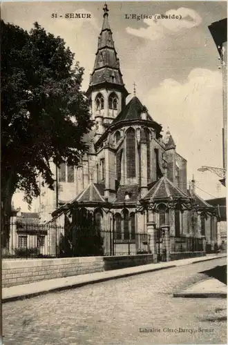 Semur, LÈglise -392054