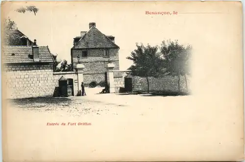 Besancon, Entree du Fort Griffon -392094