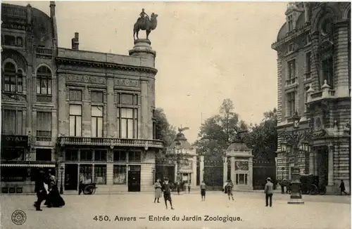 Antwerpen - Entree du Jardin Zoologique -470624