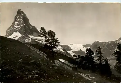 Zermatt, Gornergrat Bahn u. Matterhorn -391770