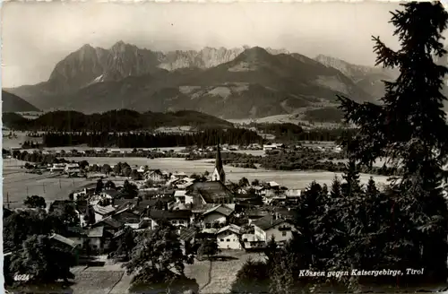 Kössen gegen Kaisergebirge -391810
