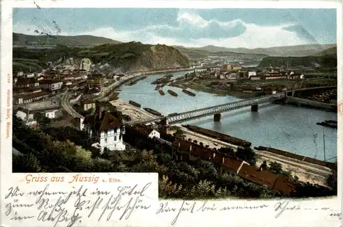 Gruss aus Aussig an der Elbe -494318