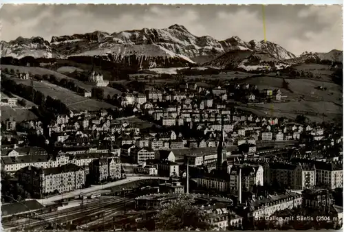 St. Gallen mit Säntis -391754