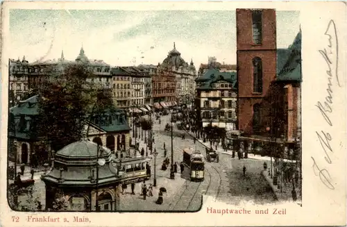 Frankfurt, Hauptwache und Zeil -391618