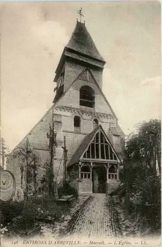 Environs dÀbbeville, Mareuil - LÈglise -392028